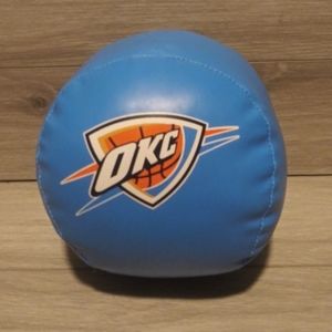 OKC Thunder Plush Ball - Pre-owned - Blue